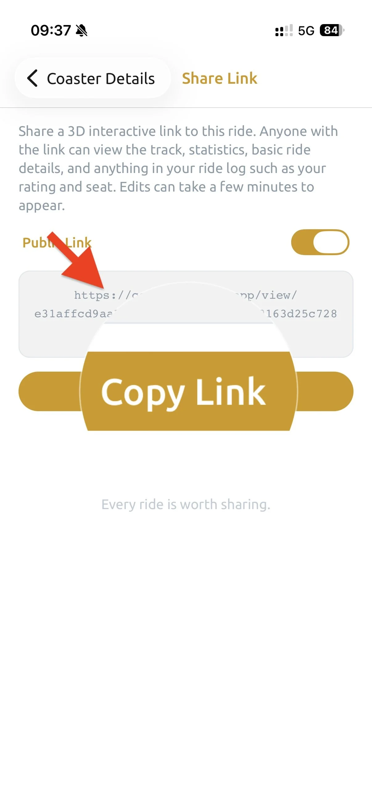 Copy Share Link