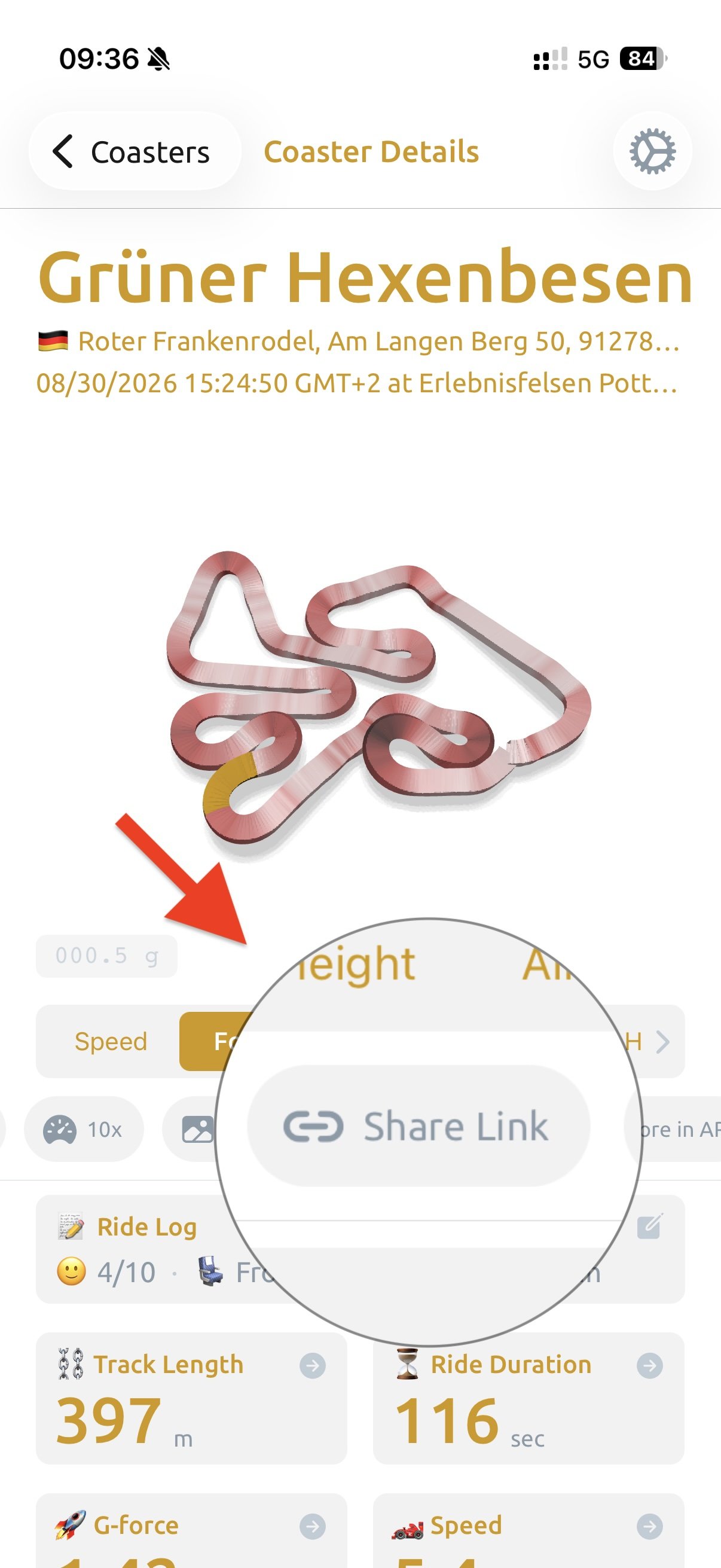 Find Share Link