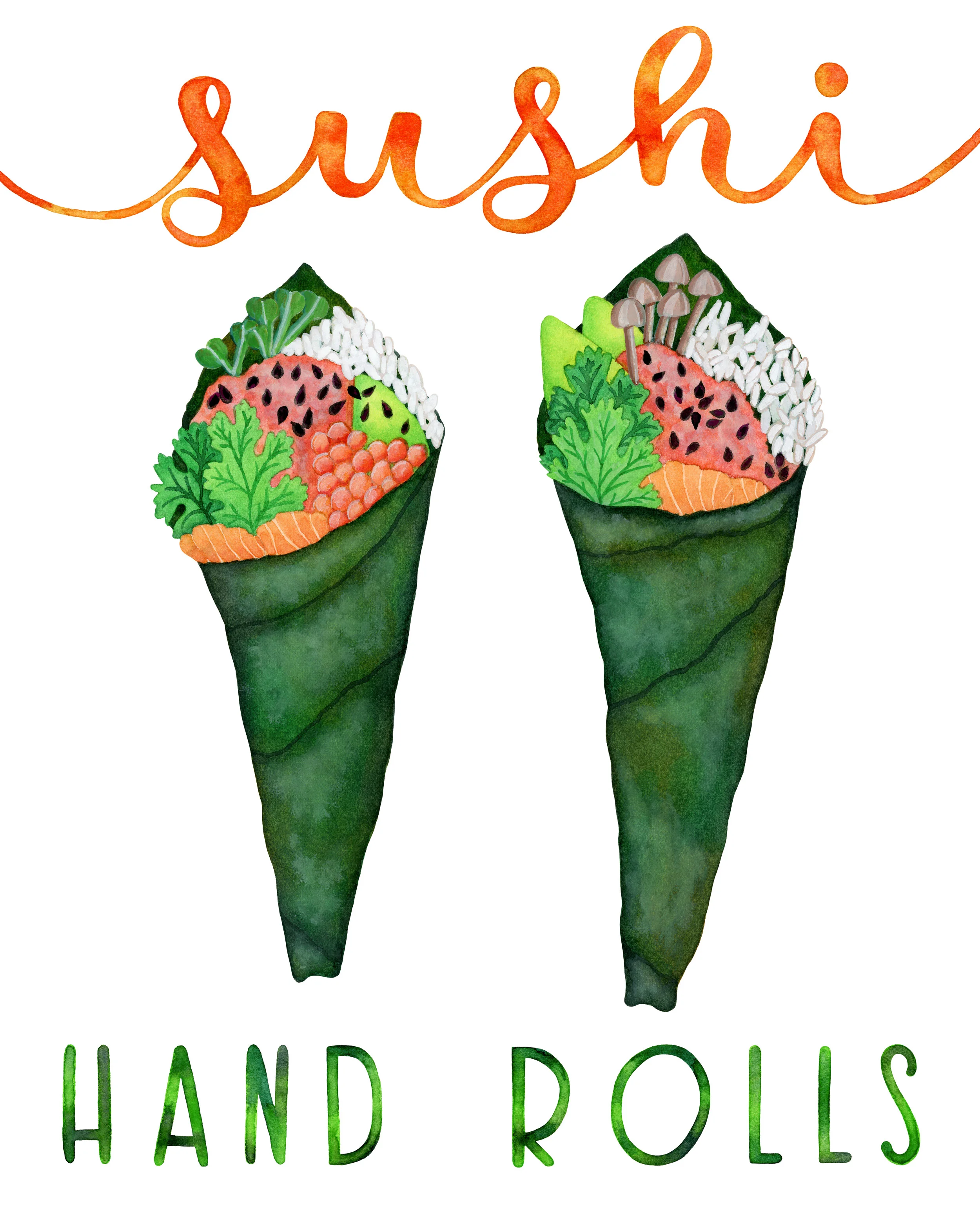 SUSHI HAND ROLLS