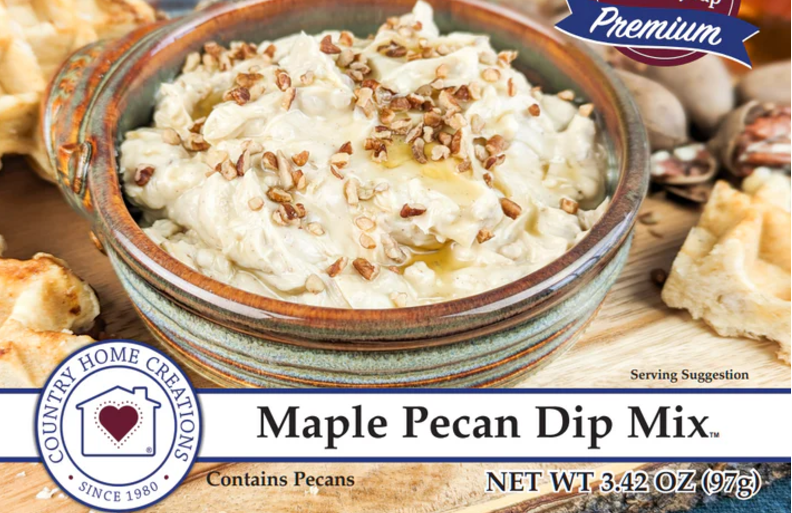 Country Home Creations Maple Pecan Dip Mix - NEW RELEASE