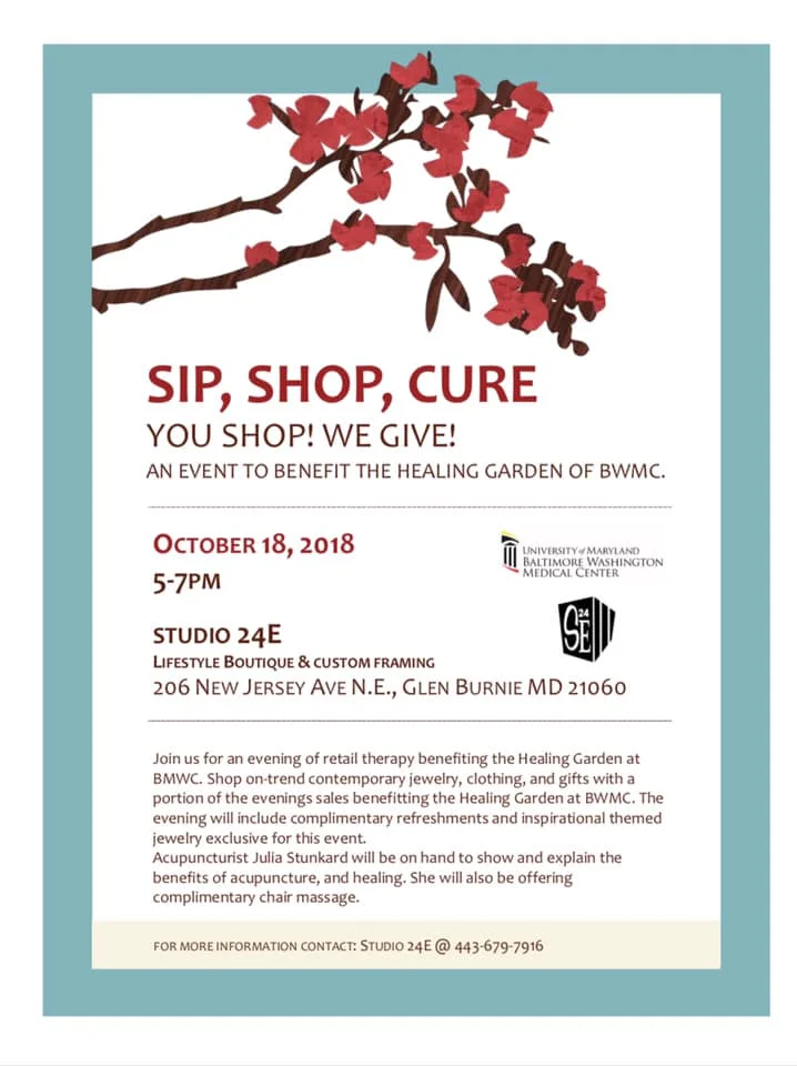 Shop, Sip, Cure