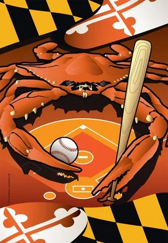 OriolesSportsCrabGardenFlag.jpg
