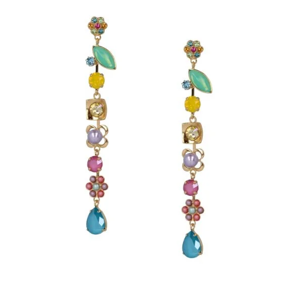 Rodrigo Otazu FIORELLA GOLD EARRINGS