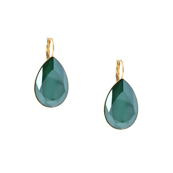 Rodrigo Otazu EVA EARRINGS ROYAL GREEN