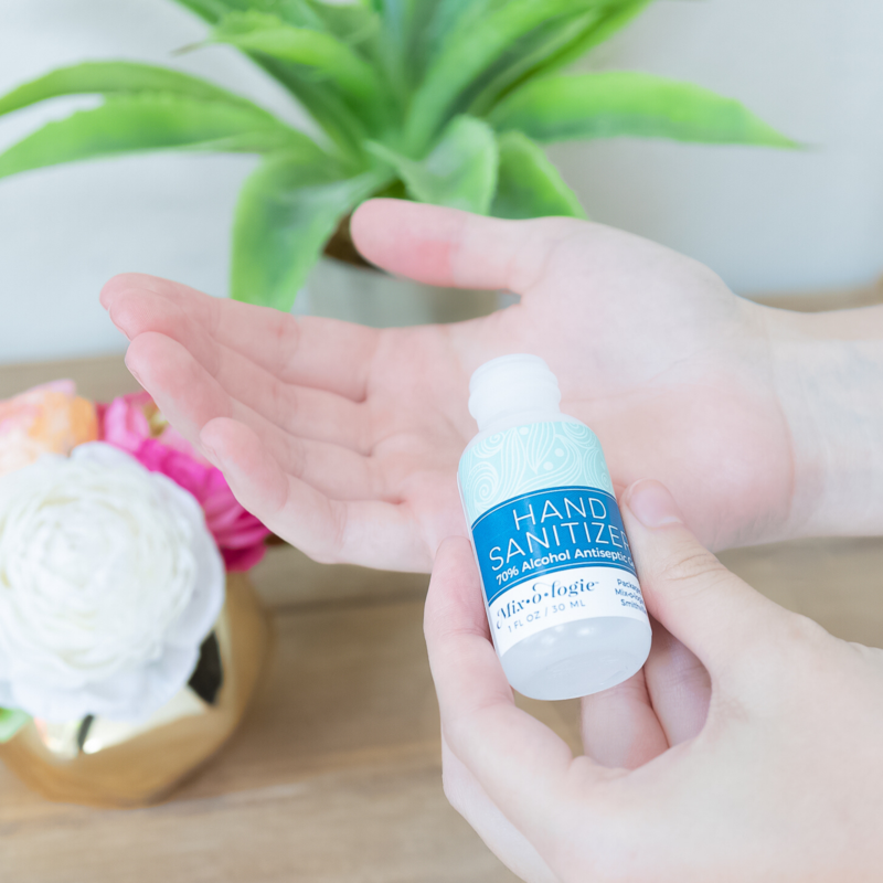 Mixologie HAND SANITIZER GEL - 30 ML SQUEEZE BOTTLE 70% ALCOHOL