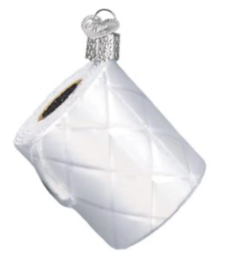 2020 Toilet Paper Ornament Old World Christmas