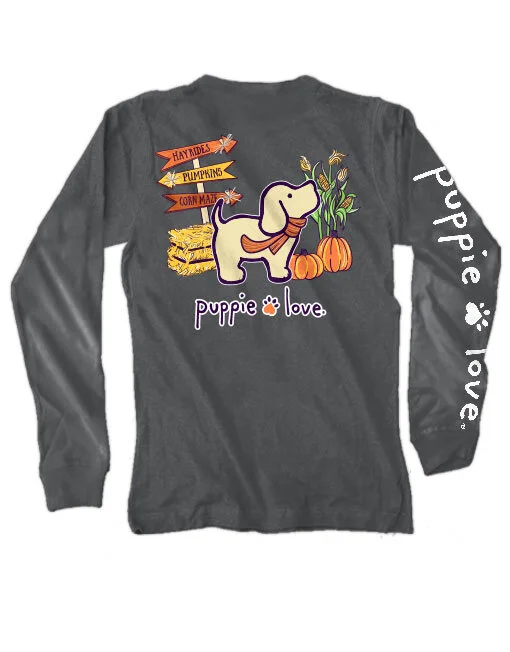 PUPPIE LOVE - FALL SIGN PUP, Adult Long 