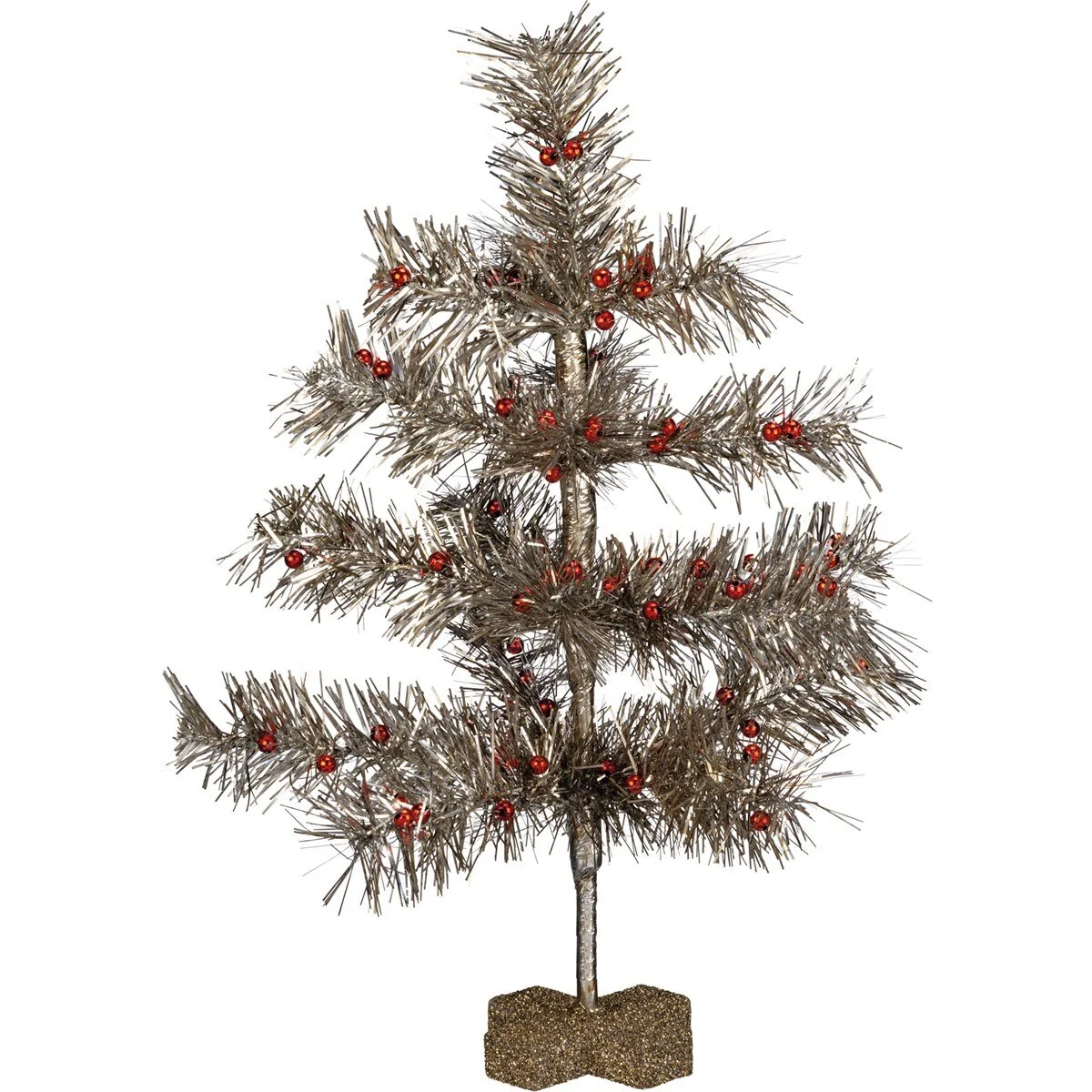 Primitives by Kathy Tree - Silver Tinsel