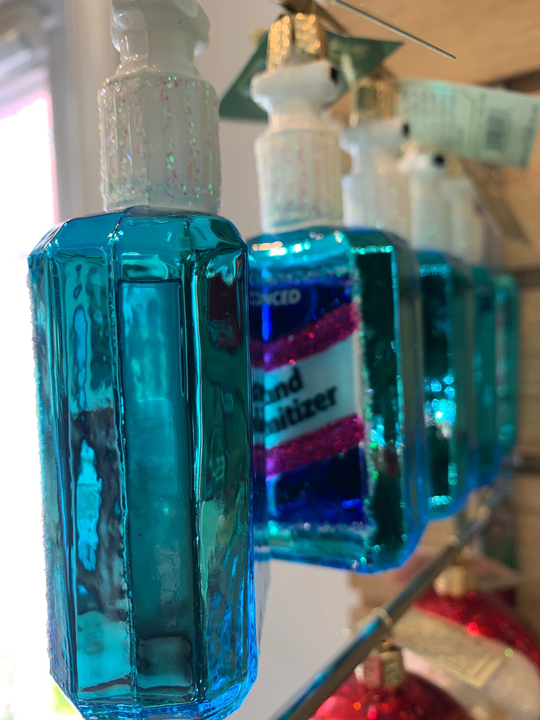 Old World Christmas Hand Sanitizer Christmas Ornament