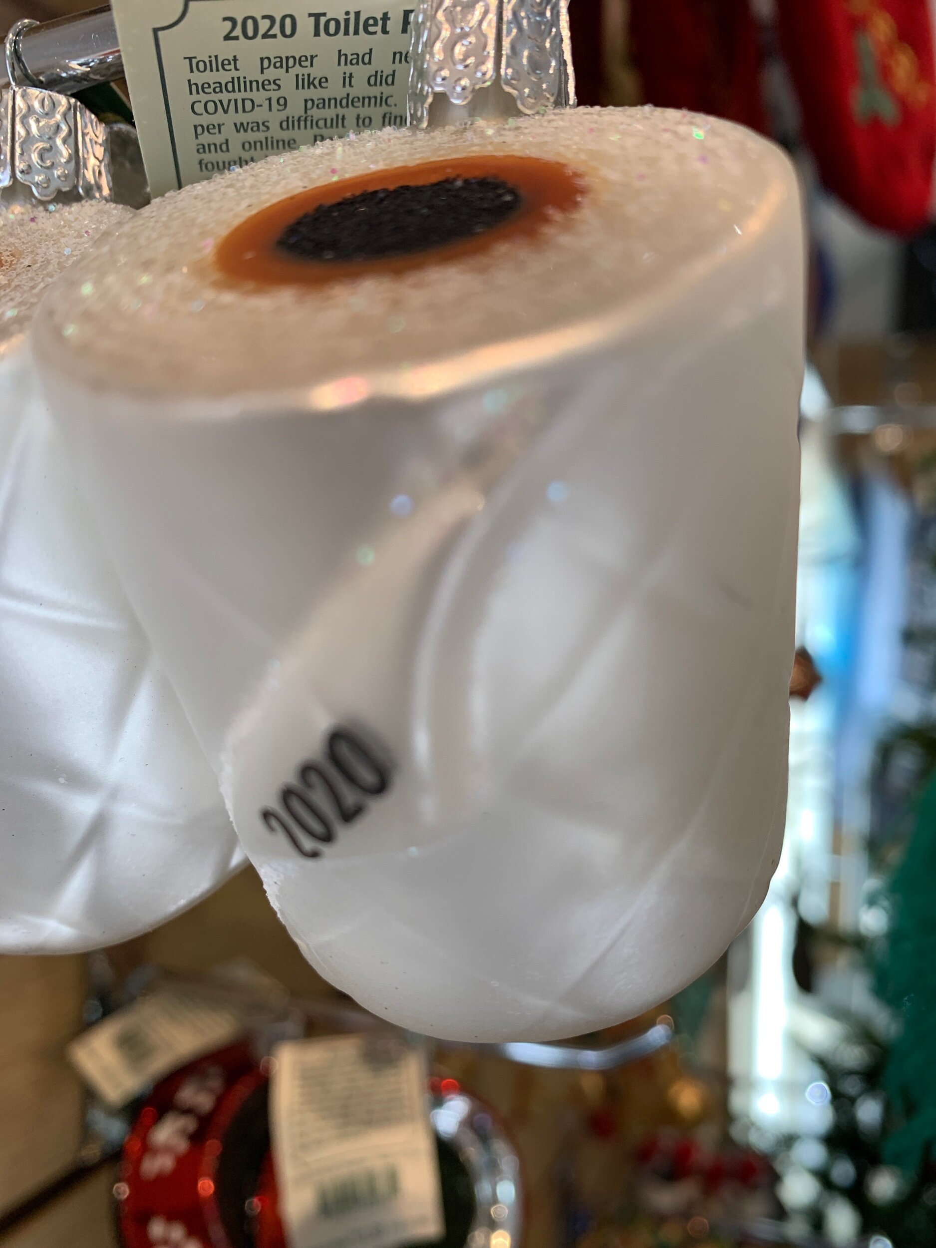 2020 Toilet Paper Ornament Old World Christmas