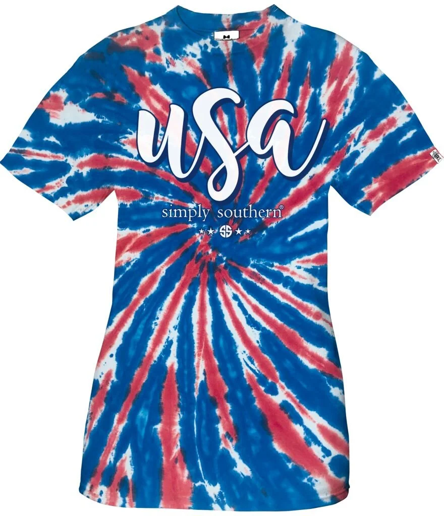 simply southern shirts tie dye
