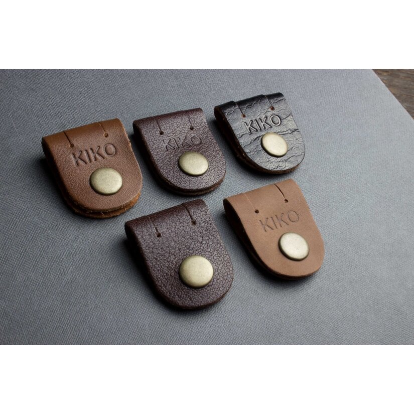 Kiko Leather Handmade Leather Cord Holder