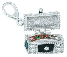 ZABLE Treasure Chest clip on Bead Charms LC-140