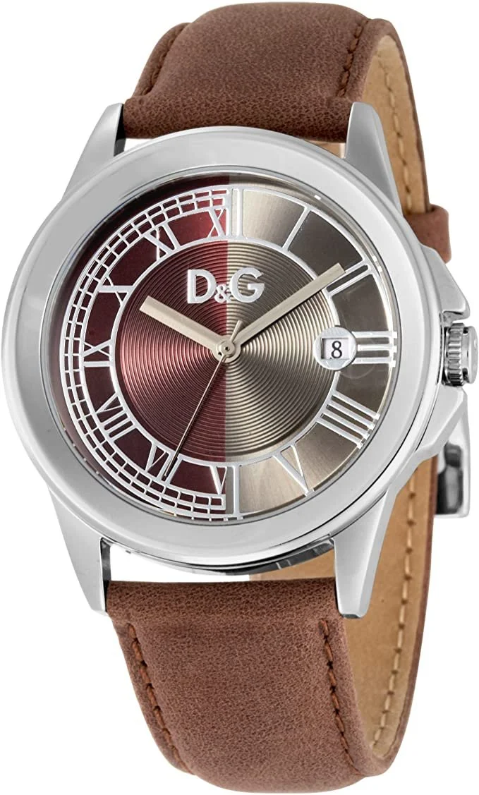 Dolce & Gabbana Lisbon brown silver watch s-l400.jpg main image 4