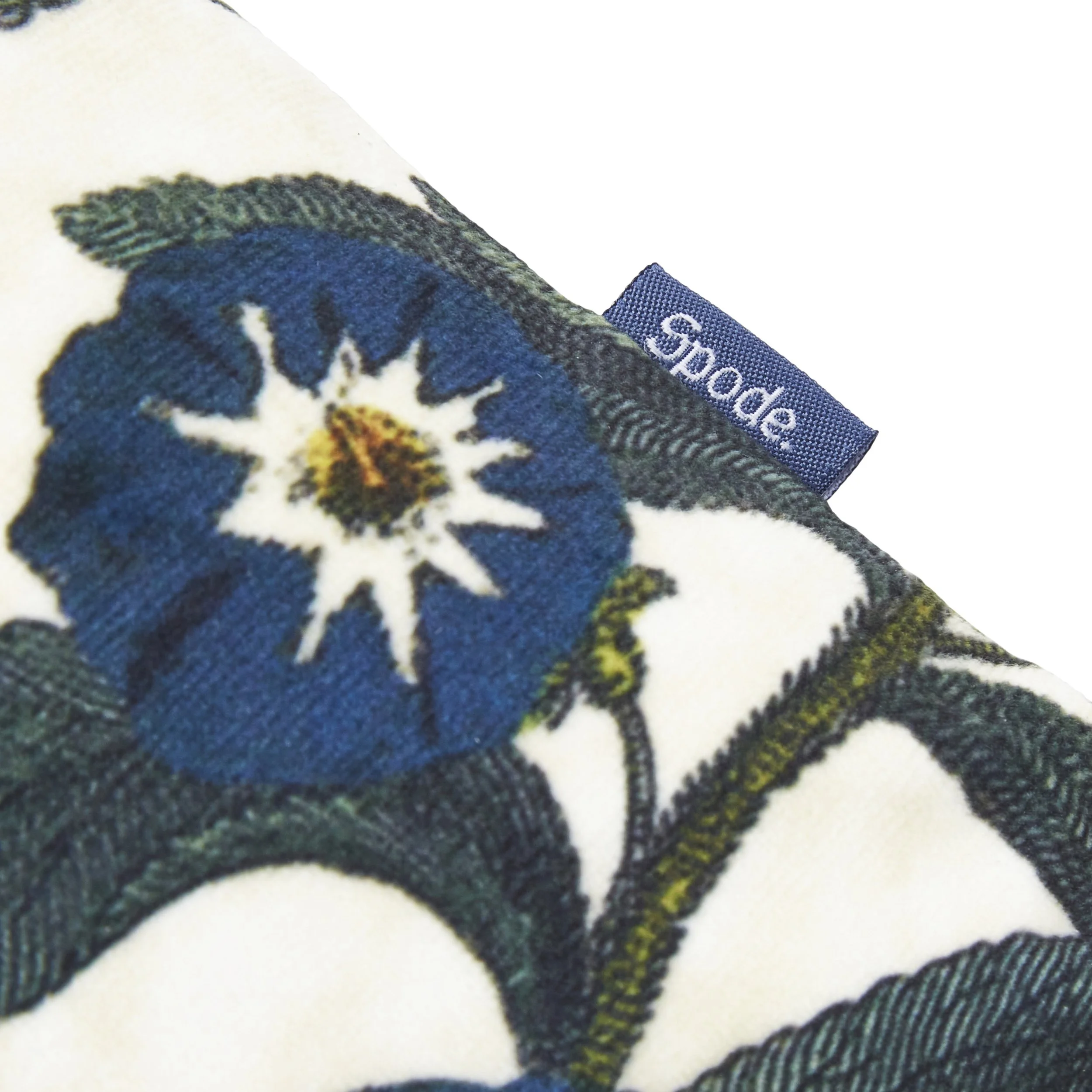 Spode Creatures of Curiosity Floral Velvet Pillow (11.8" x 11.8")