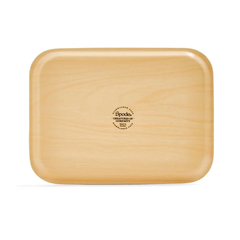 Spode Creatures of Curiosity Leopard Print Birch Tray