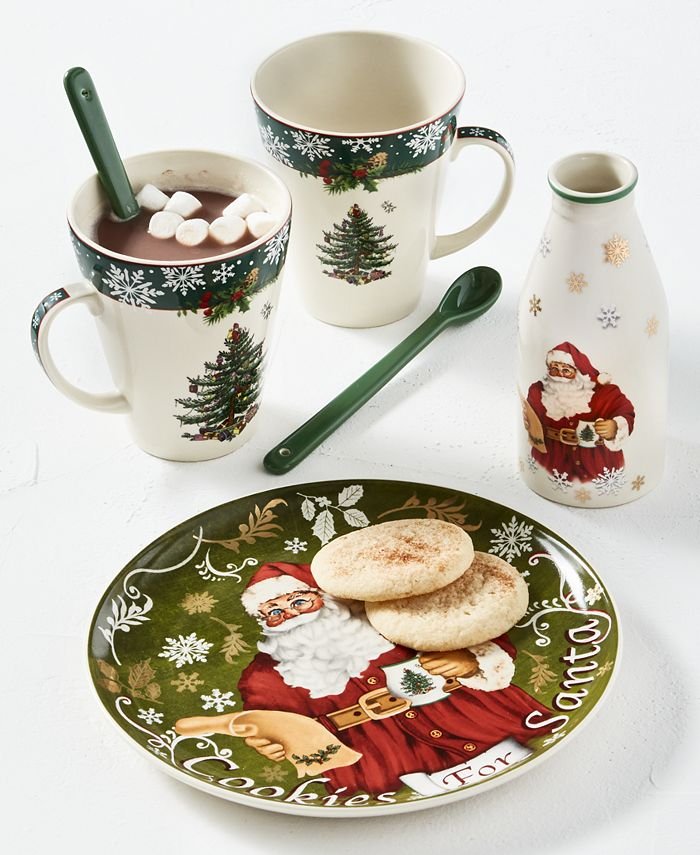 Santa Measuring Cups and Spoons Set