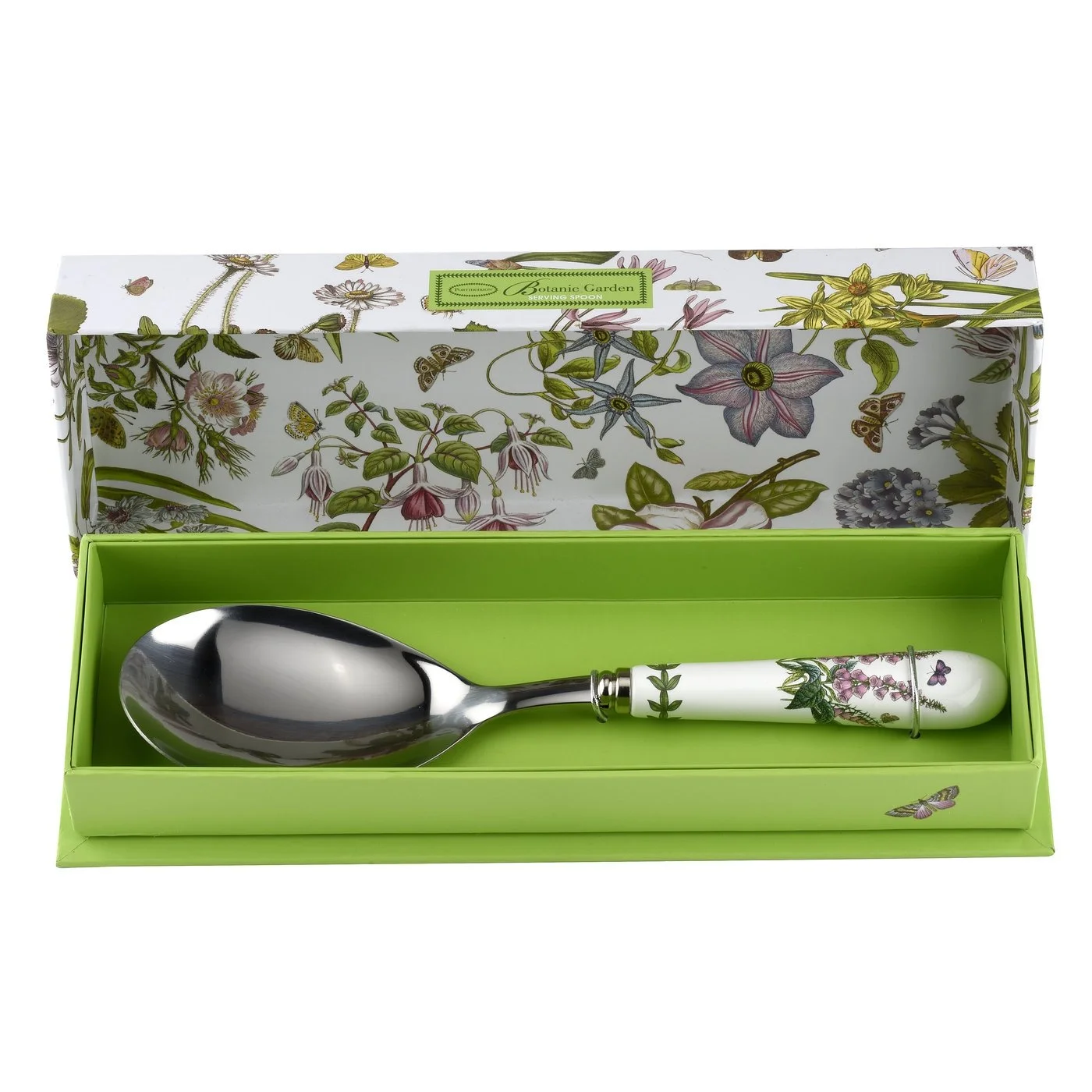 Botanic Garden 10 Inch Serving Spoon (Foxglove) PORTMEIRION