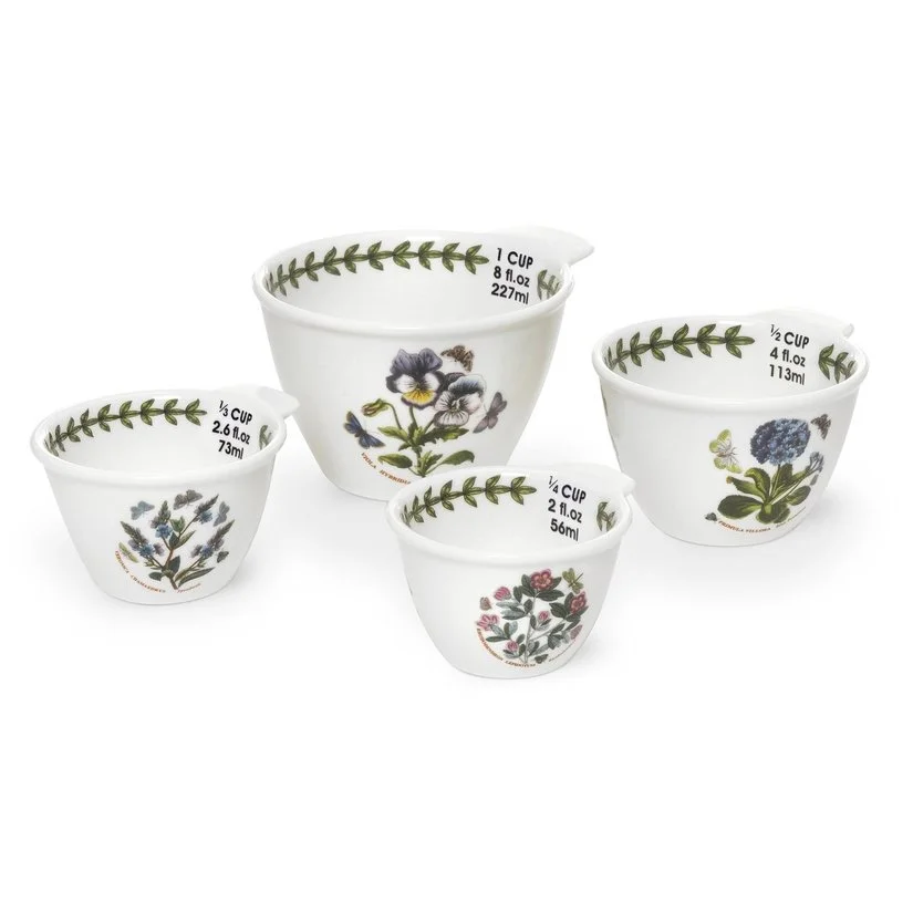 Botanic Garden Set of 4 Measuring Cups Portmeirian