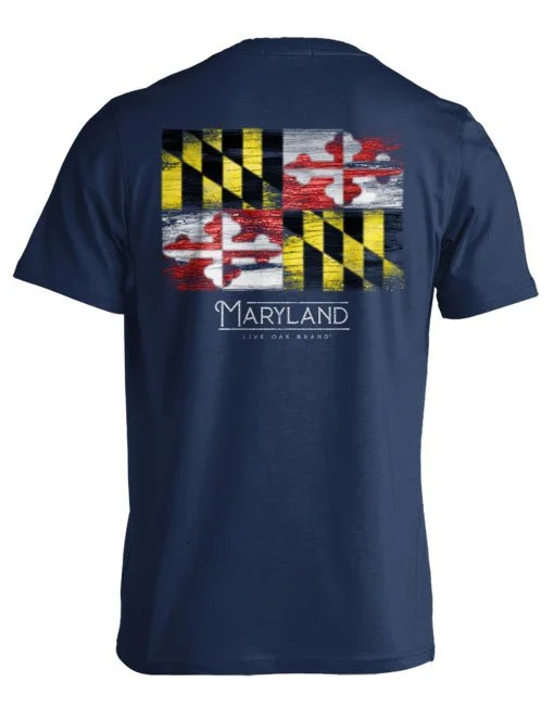 LIVE OAK FADED FLAG, MARYLAND