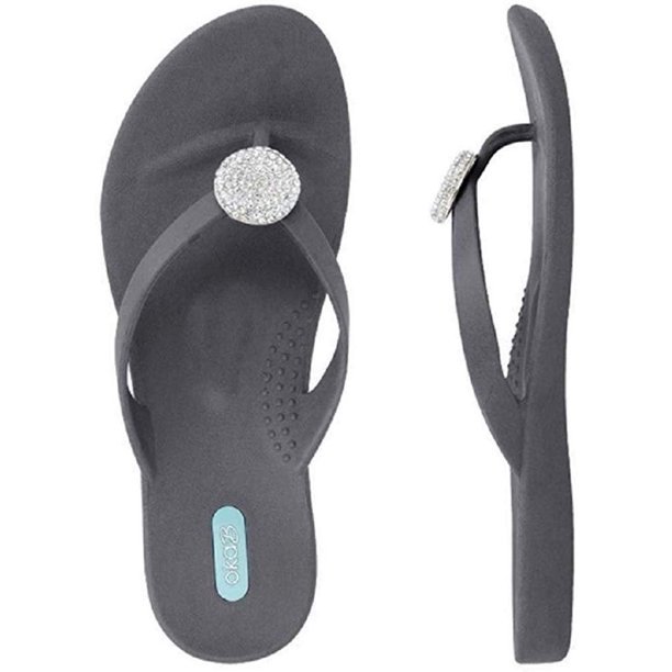 Oka-b Ella Flip Flop Slate