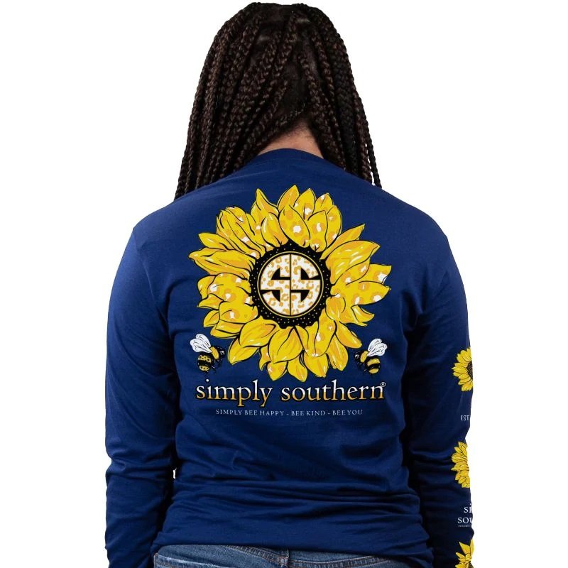 SIMPLY SOUTHERN PREPPY BEE SUNFLOWER 