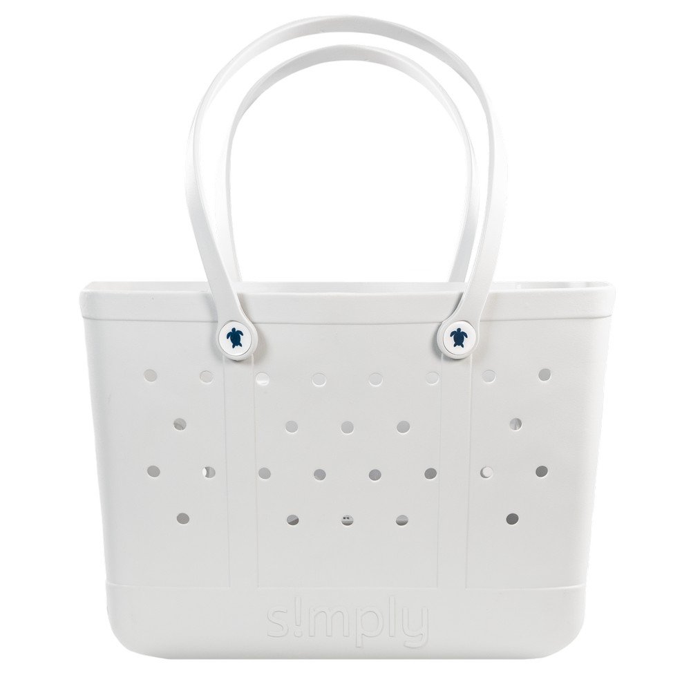 Simply Southern Mini Tote White – Simply South Outfitters