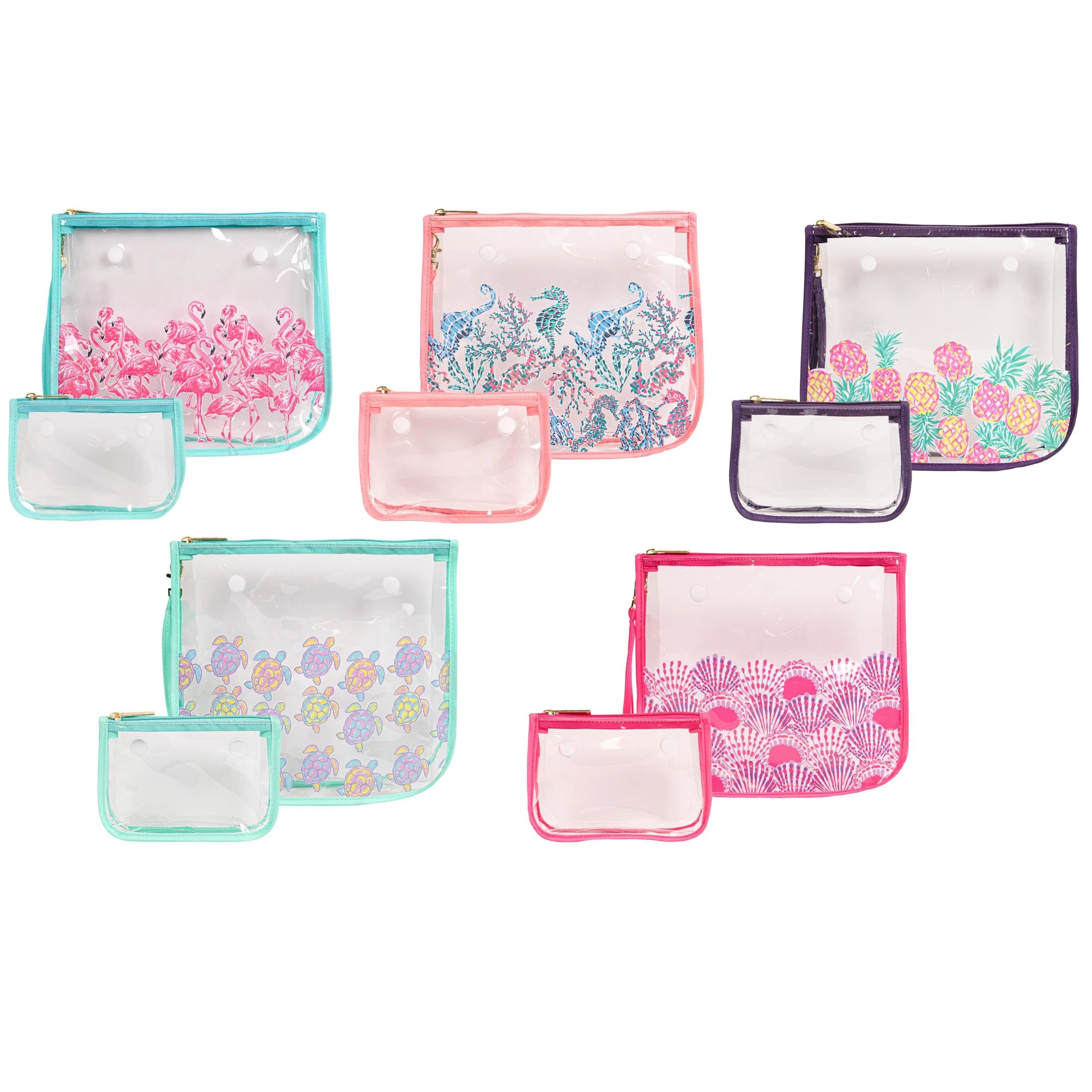 Simply Southern Clear Case Zip Bags