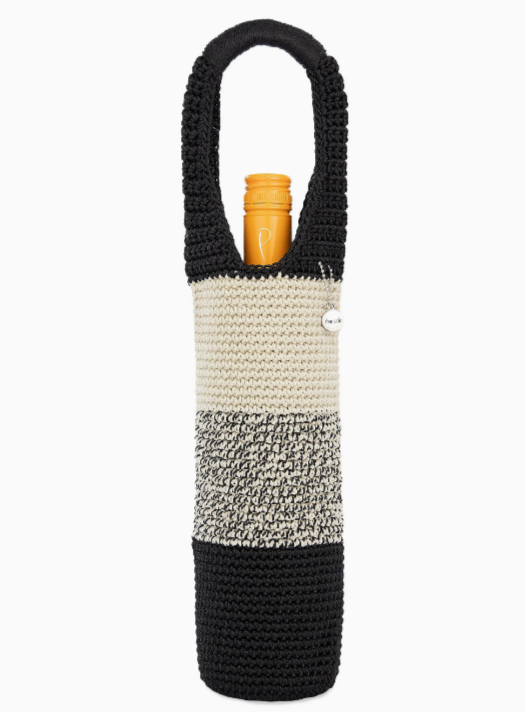 The Sak Wine Bag Hand Crochet *more colors available