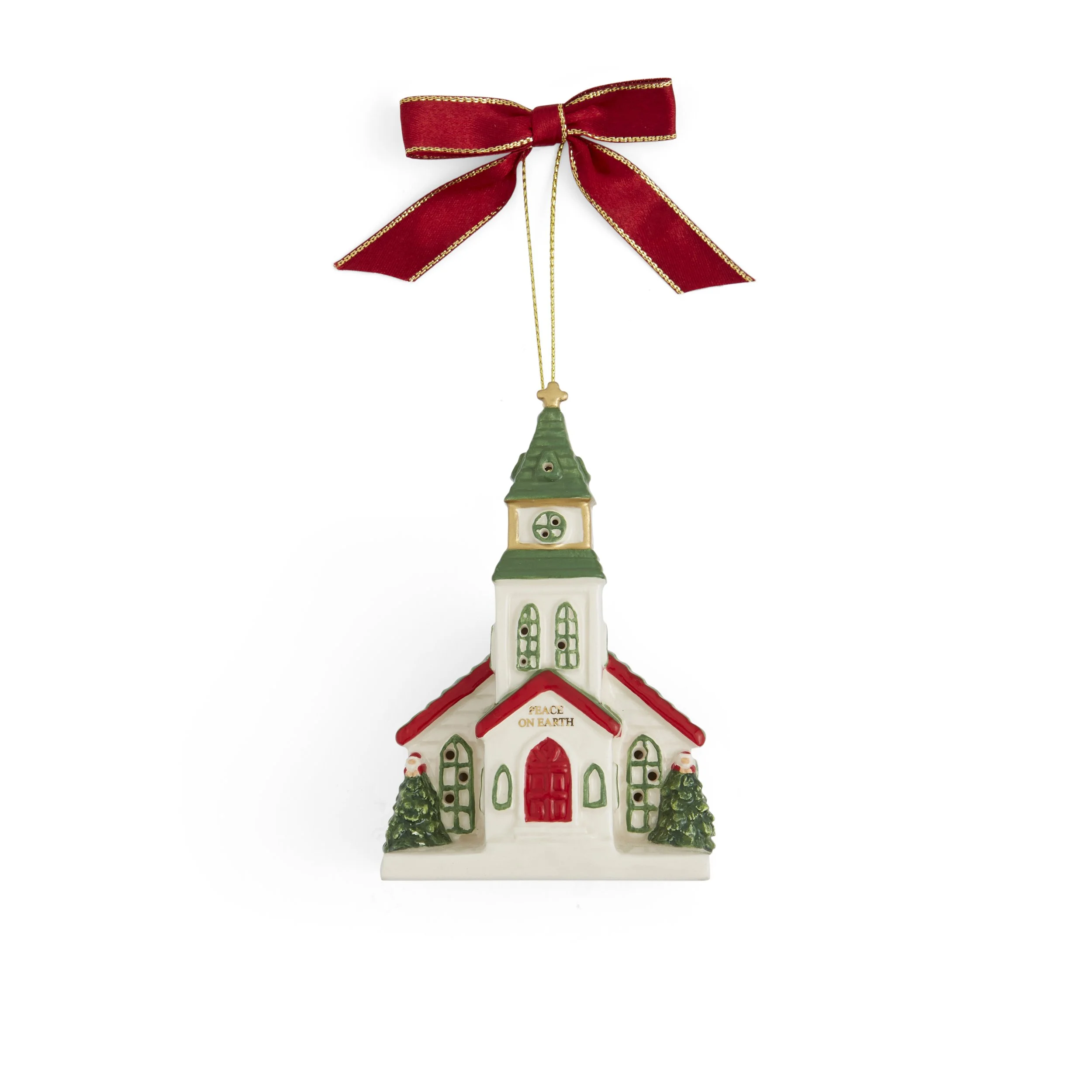 Spode Christmas Village Church Ornament - Thumbnail 2