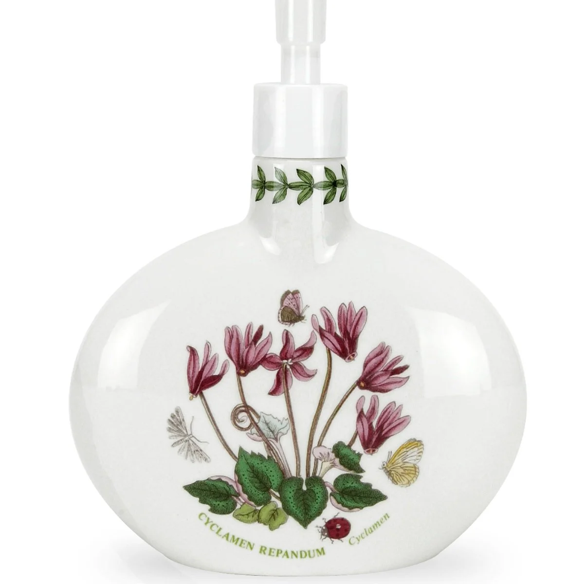 Botanic Garden Oval Dispenser Portmeirion (Cyclamen)