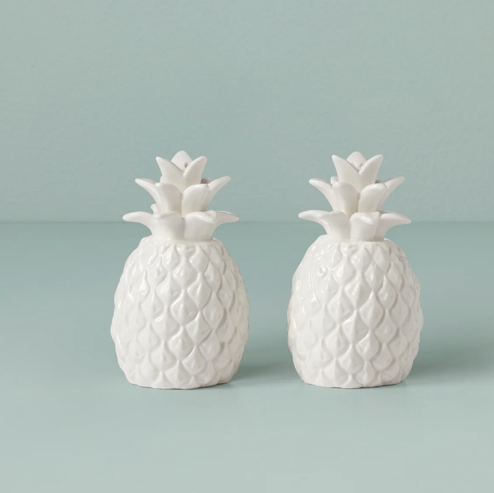 Wicker Creek Pineapple Salt & Pepper Set by Lenox