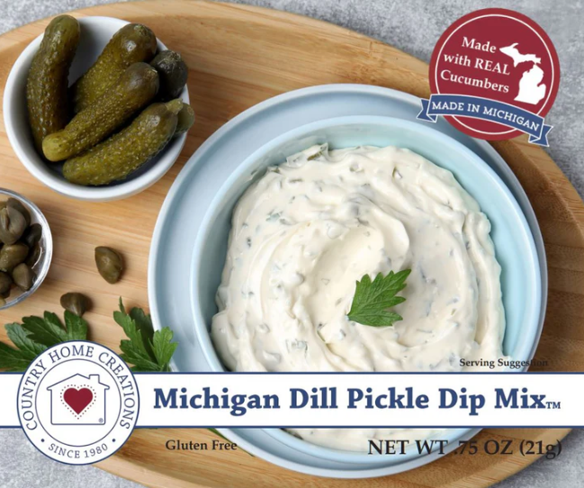 Country Home Creations Taste of Michigan - Michigan Dill Pickle Dip Mix