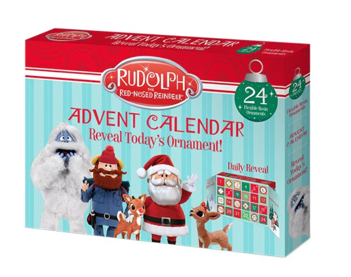 Rudolph Advent Calendar Ornament Old World Christmas - Thumbnail 3