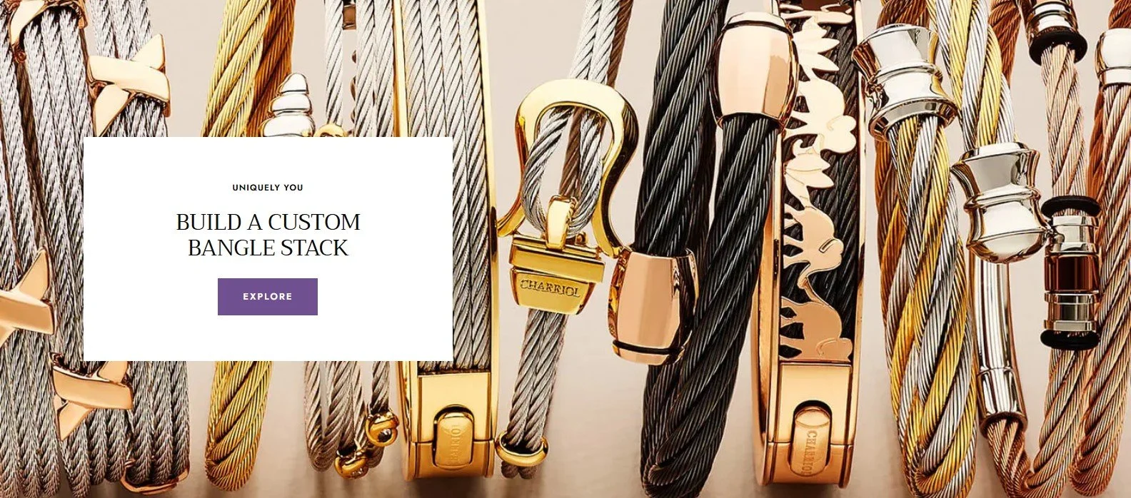 Charriol Stack Bracelets