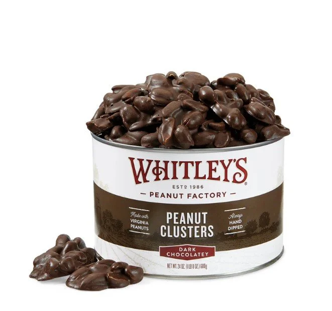 Whitley's Dark Chocolatey Peanut Clusters 12oz