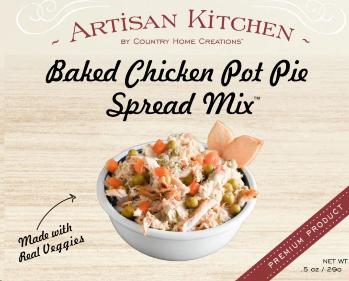 Country Home Creations Baked Chicken Pot Pie Spread Mix - NEW RELEASE