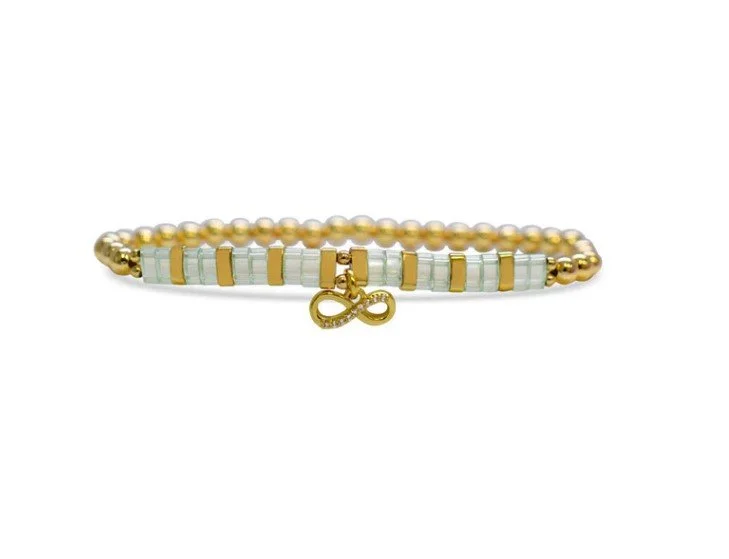 Skylar Paige - So CHARMING - Bead It! Infinity  - Tila Beaded Bracelet