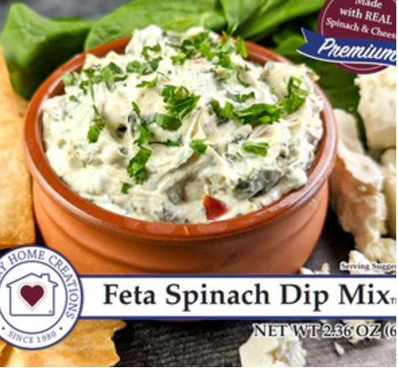 Country Home Creations Feta Spinach Dip Mix - NEW RELEASE