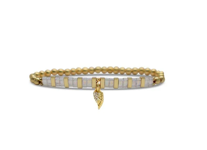 Skylar Paige - So Charming - Bead It! Wing - Tila Beaded Bracelet