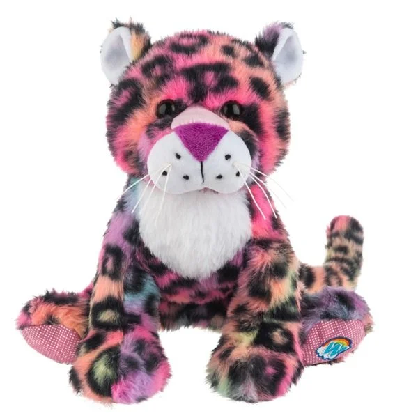 Ganz Webkinz Plush RAINBOW LEOPARD 8.5"