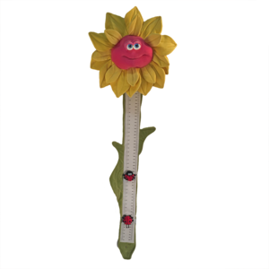 Sunflower Growth Chart Soft Sculpture Growth Charts Room Decor