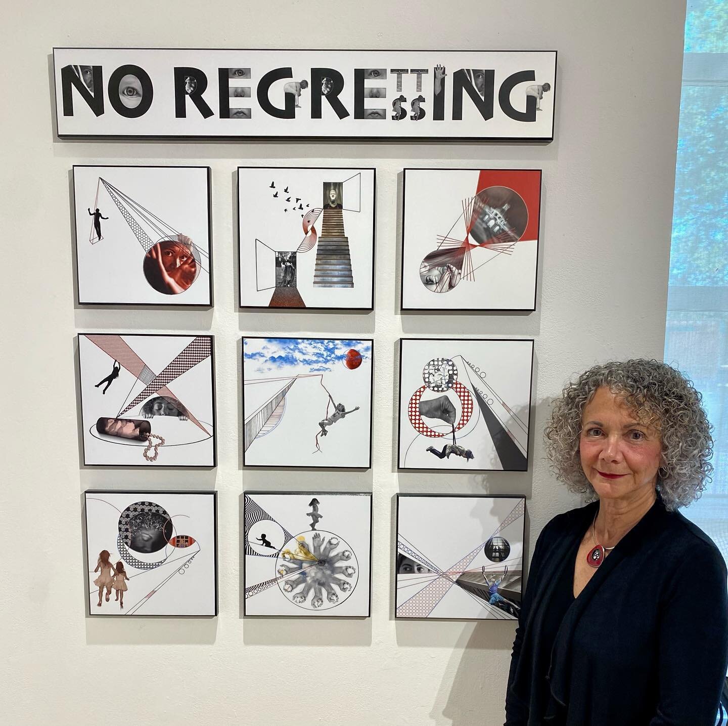 No Regretting; No Regressing!
 
This series is on exhibit at @theartcenterhp until August 5. 

#digitalart #digitalcollage #fotoplastik #bauhaus #chicagophotographicartssociety #artmill #standforsomething #dadaism