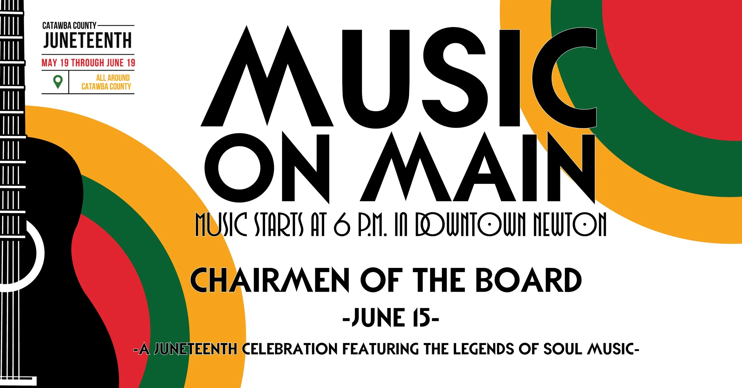 Music on Main | Chairmen of The Board - A Juneteenth Celebration