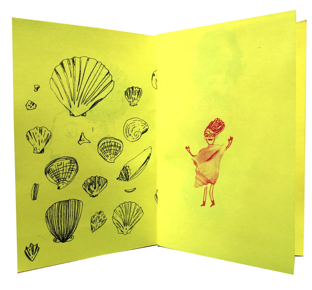 Seashell styles zine