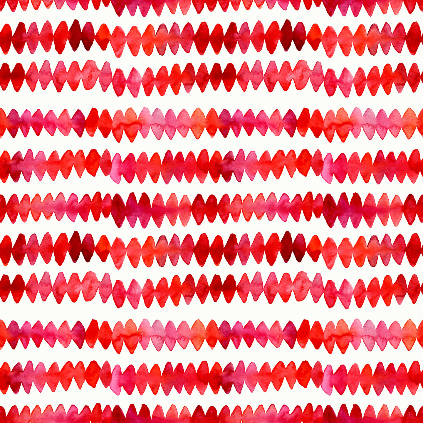 Red watercolor pattern