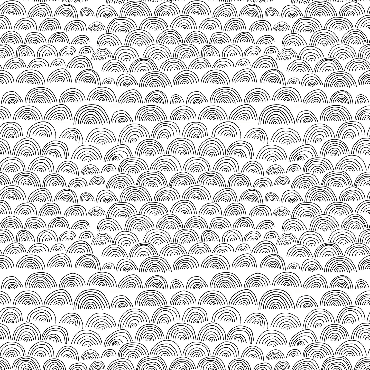 Scallop pattern