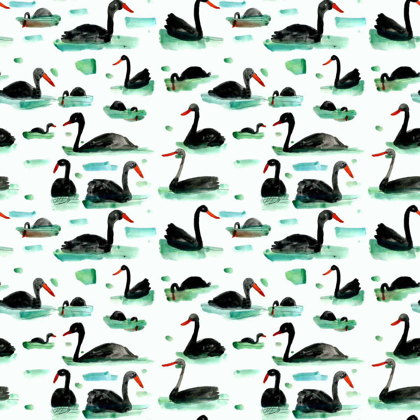 Black Swans Pattern