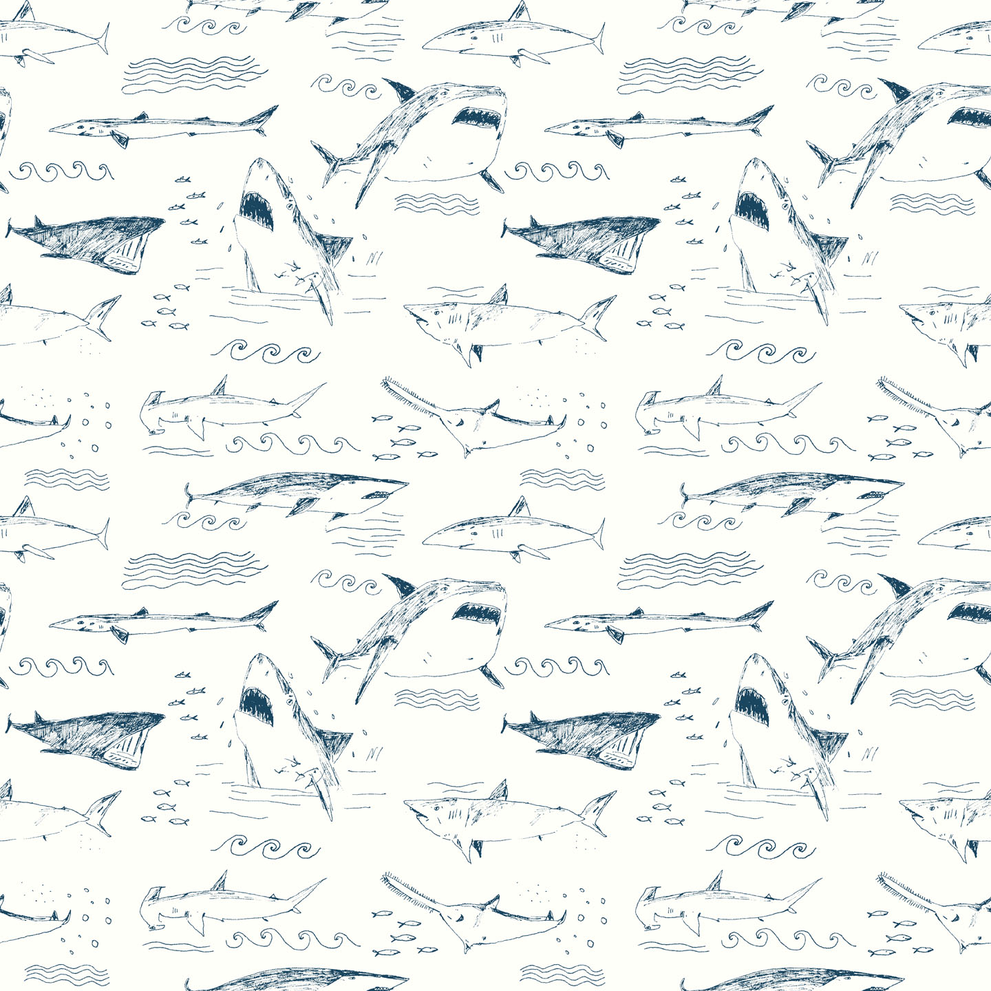 Sharks Pattern