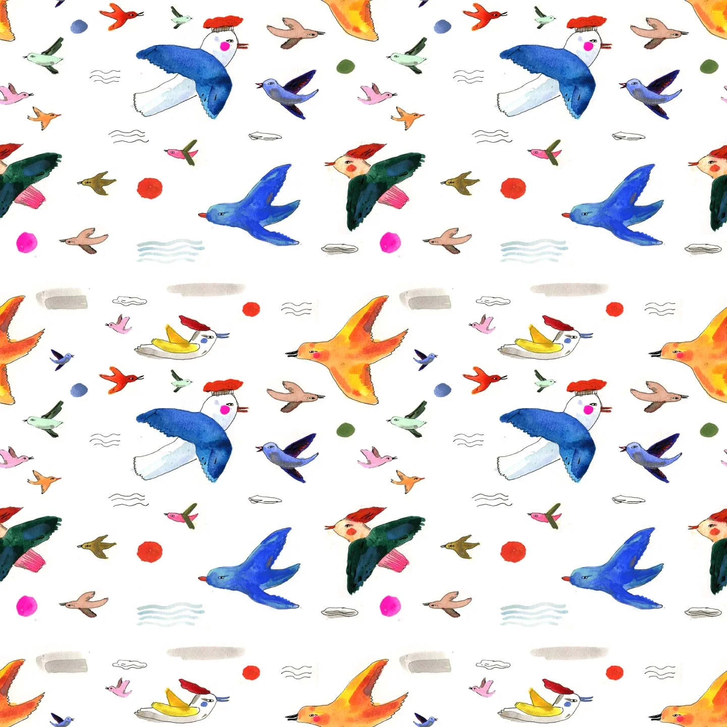 Birds Pattern